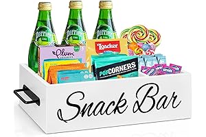 Wooden Snack Organizer for Kitchen and Pantry Organization