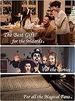 Vista 4 de VERIMP Varita mágica de mago, accesorios de disfraz de cosplay para Halloween, fiesta de cumpleaños, regalos