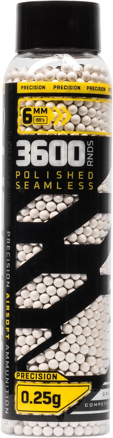 Hostile Airsoft Precision BBS 6mm 20g, 25g, 28g, 30g, 32g, 2700, 3600 Count
