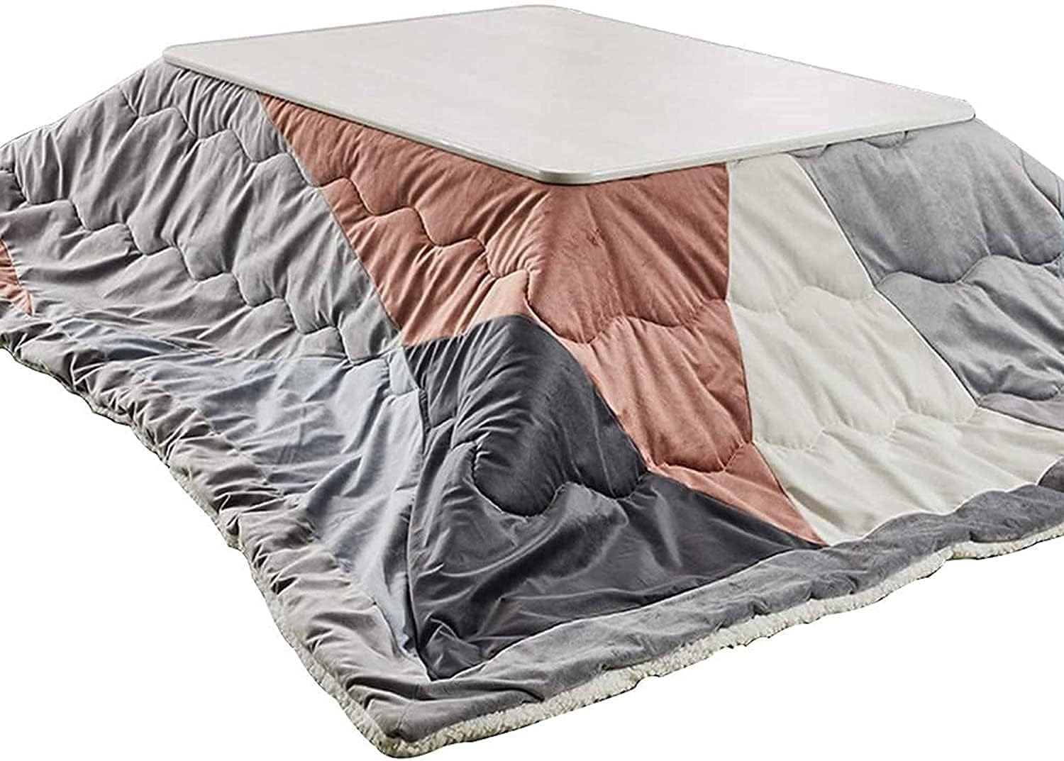 Tatami Japanese Stove in The Living Room Winter Heating Set Including futon Table Warm Blanket and Carpet Heater (Size : 105x75x38cm) (Color : B Size : 120x75x38cm) (A 75x75x38cm)