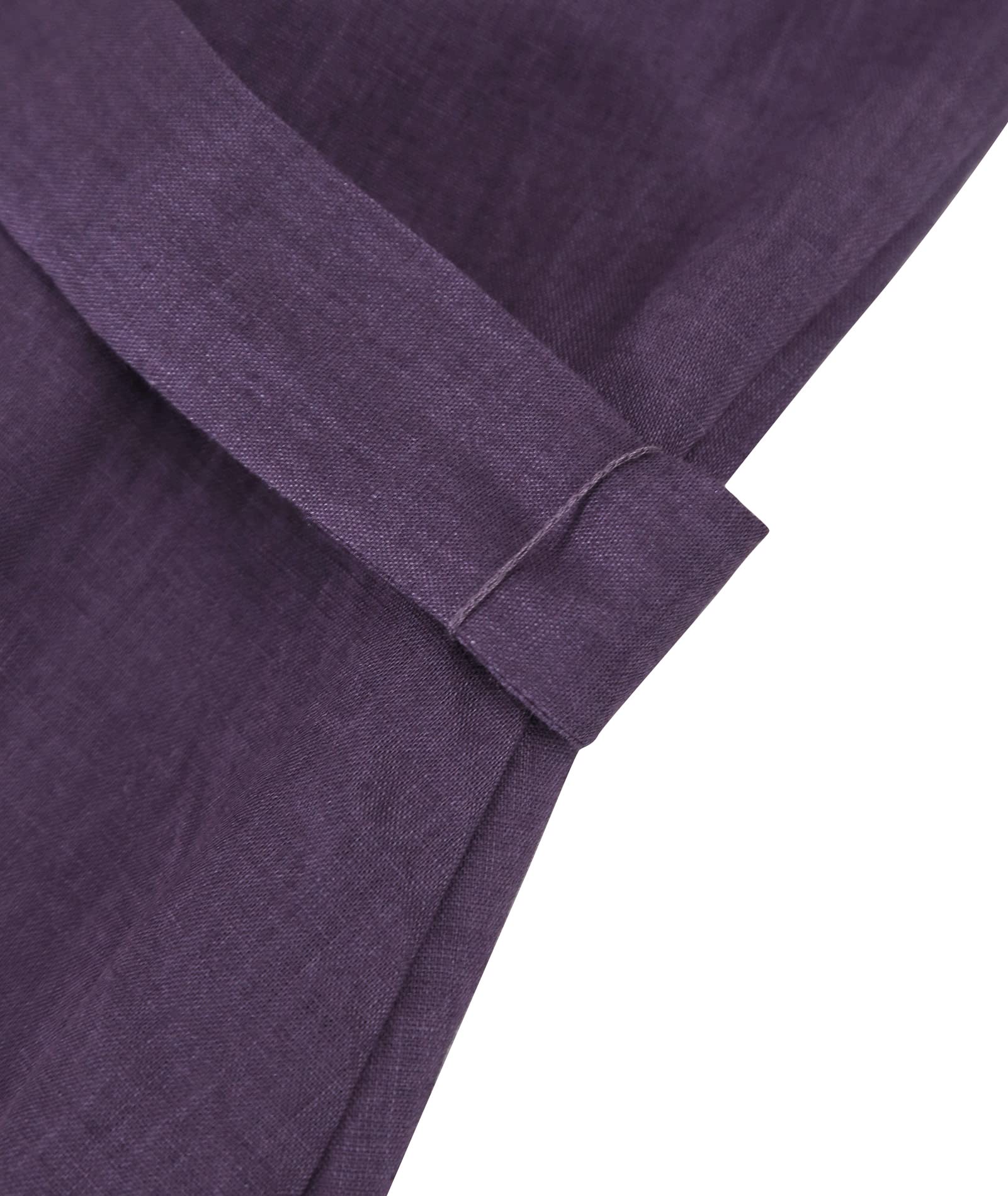 Amazhiyu Robe d'été en lin pour femme - Robe chemisier longue avec poches