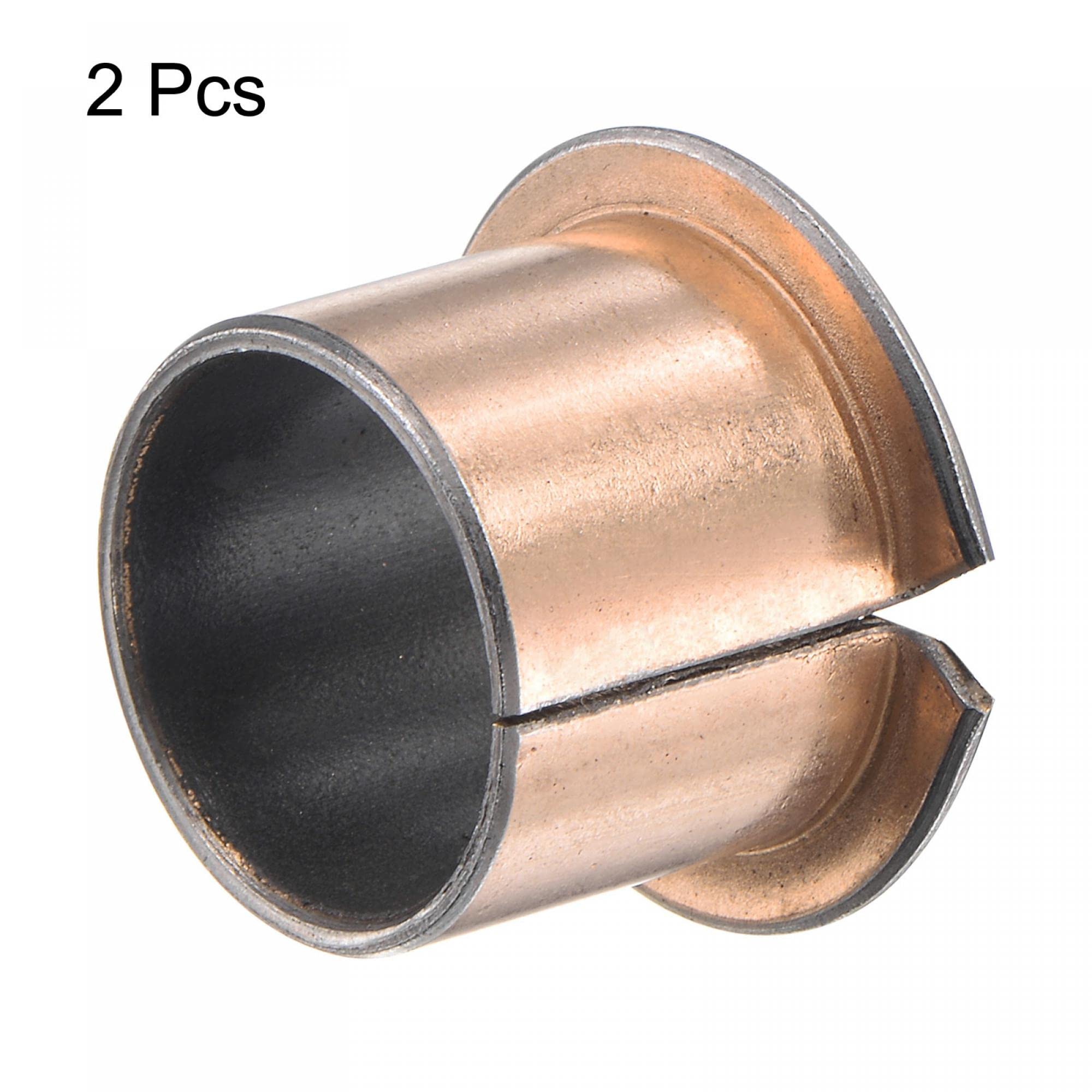 Douilles à Bride 16mm QUARKZMAN Lot 3 Pièces – Laiton Graphite Autolubrifiant, Sans Huile, Pour Applications Industrielles - 8