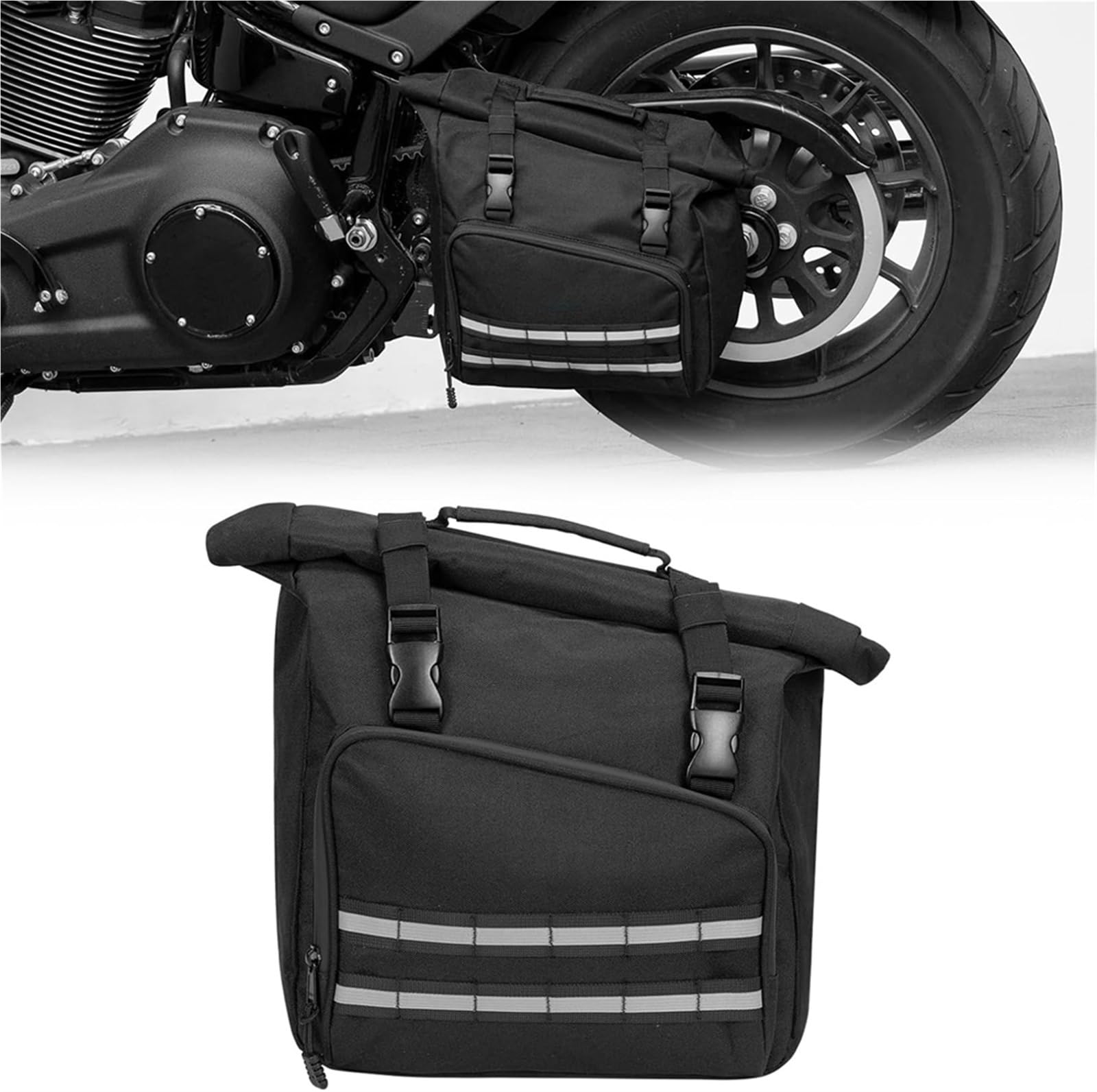 Sacoche de bras oscillant gauche pour moto Rebel CMX