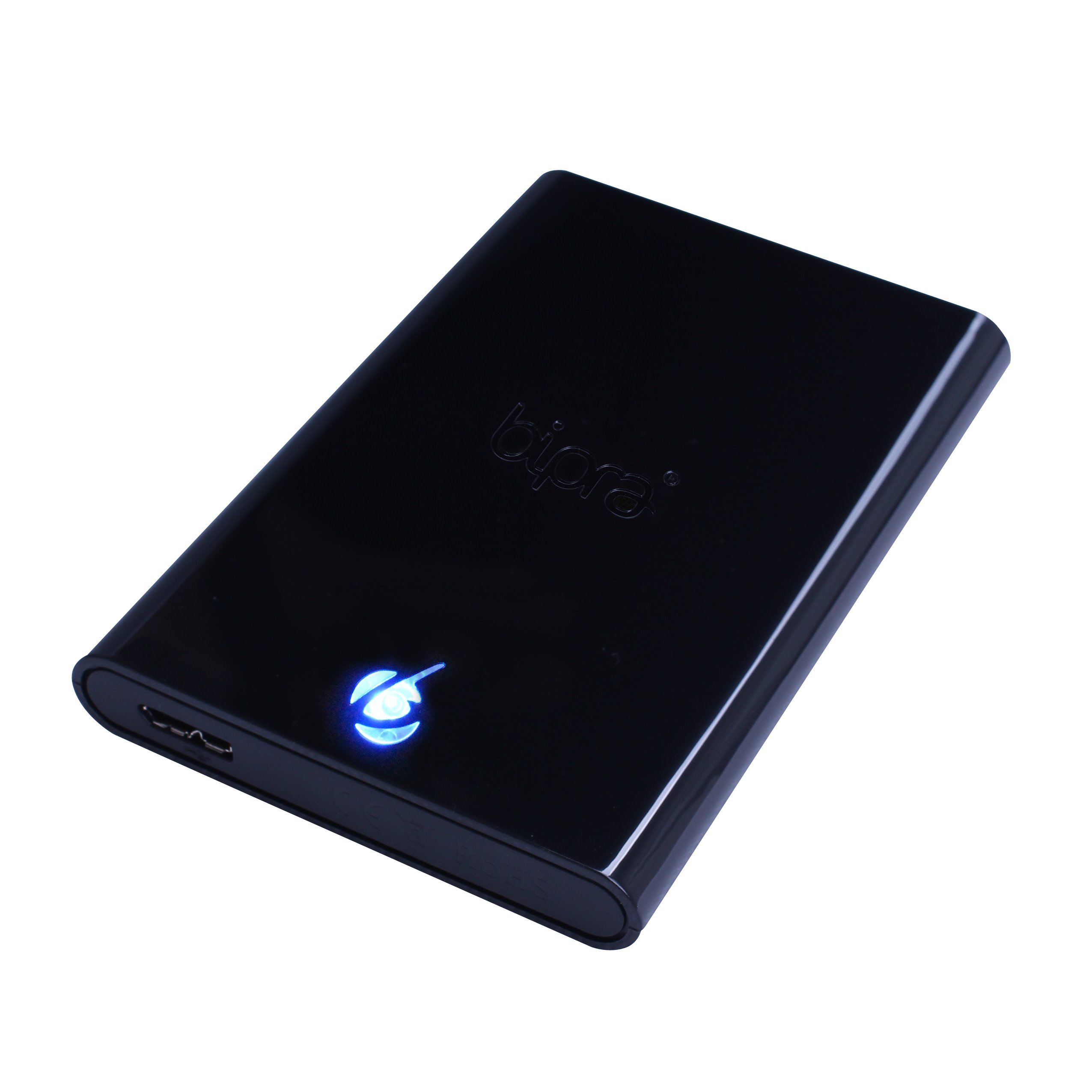 BIPRA S3 2.5 inch USB 3.0 Mac Edition Portable External Hard Drive - Black (250GB)