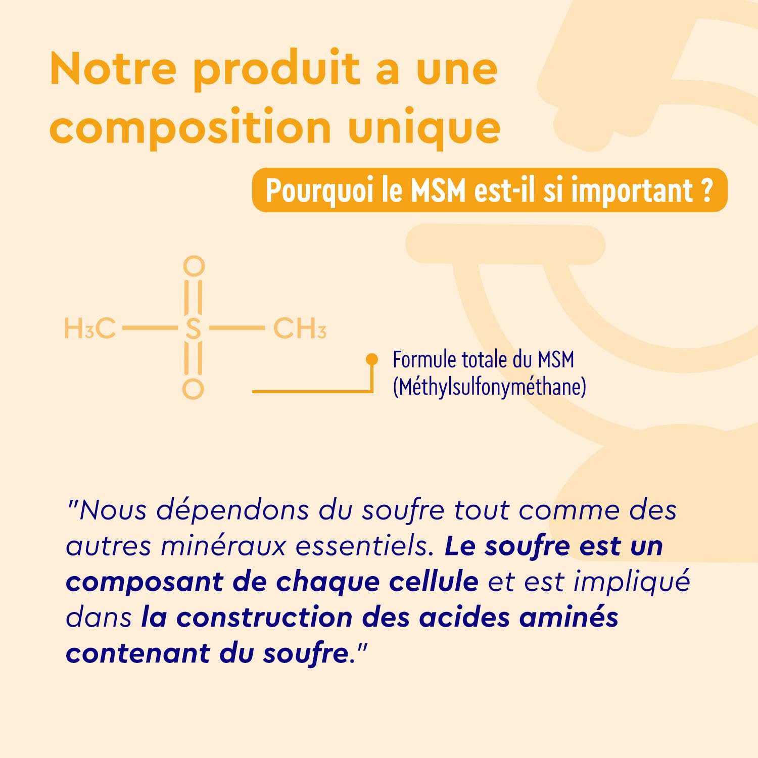 MSM Pur avec 99,9% de Méthylsulfonylméthane (365 Capsules), Soufre MSM Hautement Dosé (1600 mg par dose quotidienne), 100% Végétalien, Sans Additifs, Testé en Laboratoire