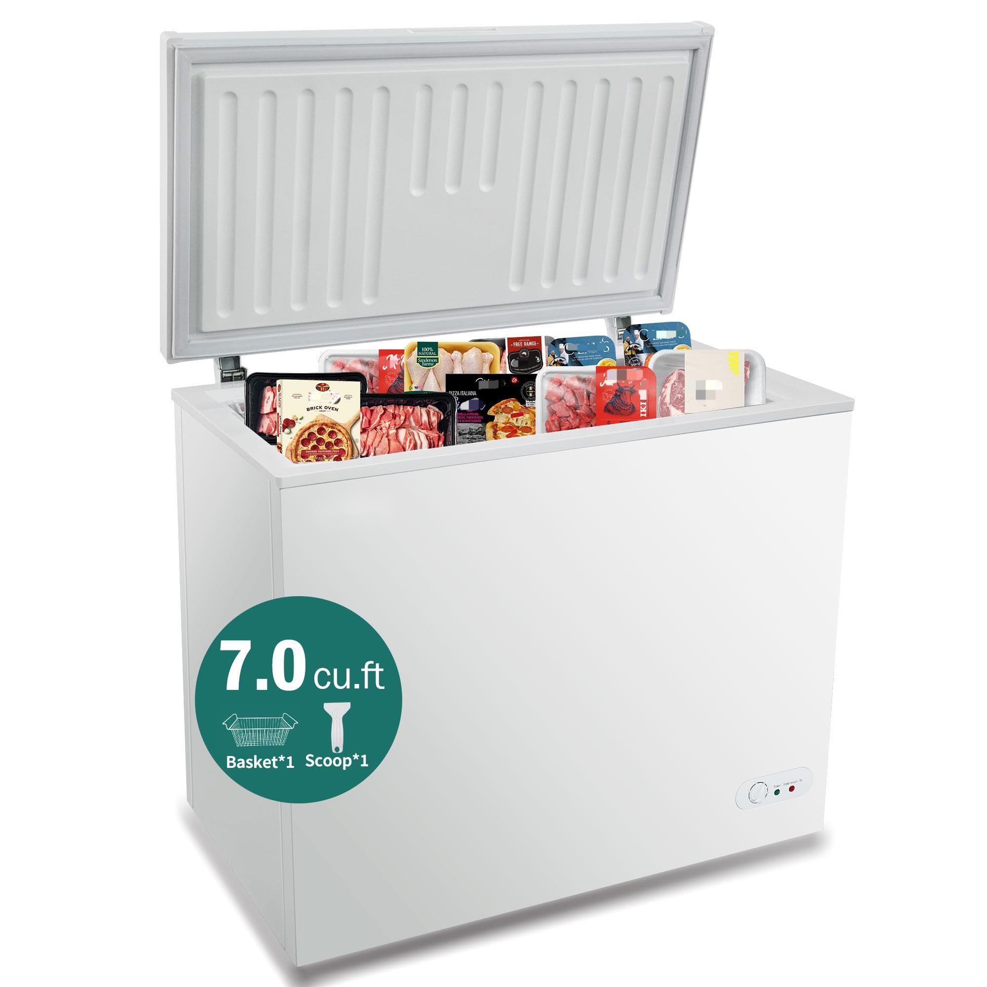CuisinSmart BD205 7 cu ft Chest Freezer White