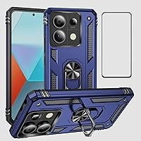 Vista 8 de Funda para Xiaomi redmi Note 10 Pro con protector de pantalla, ajuste delgado, protección militar, a prueba de golpes, funda trasera para Redmi Note