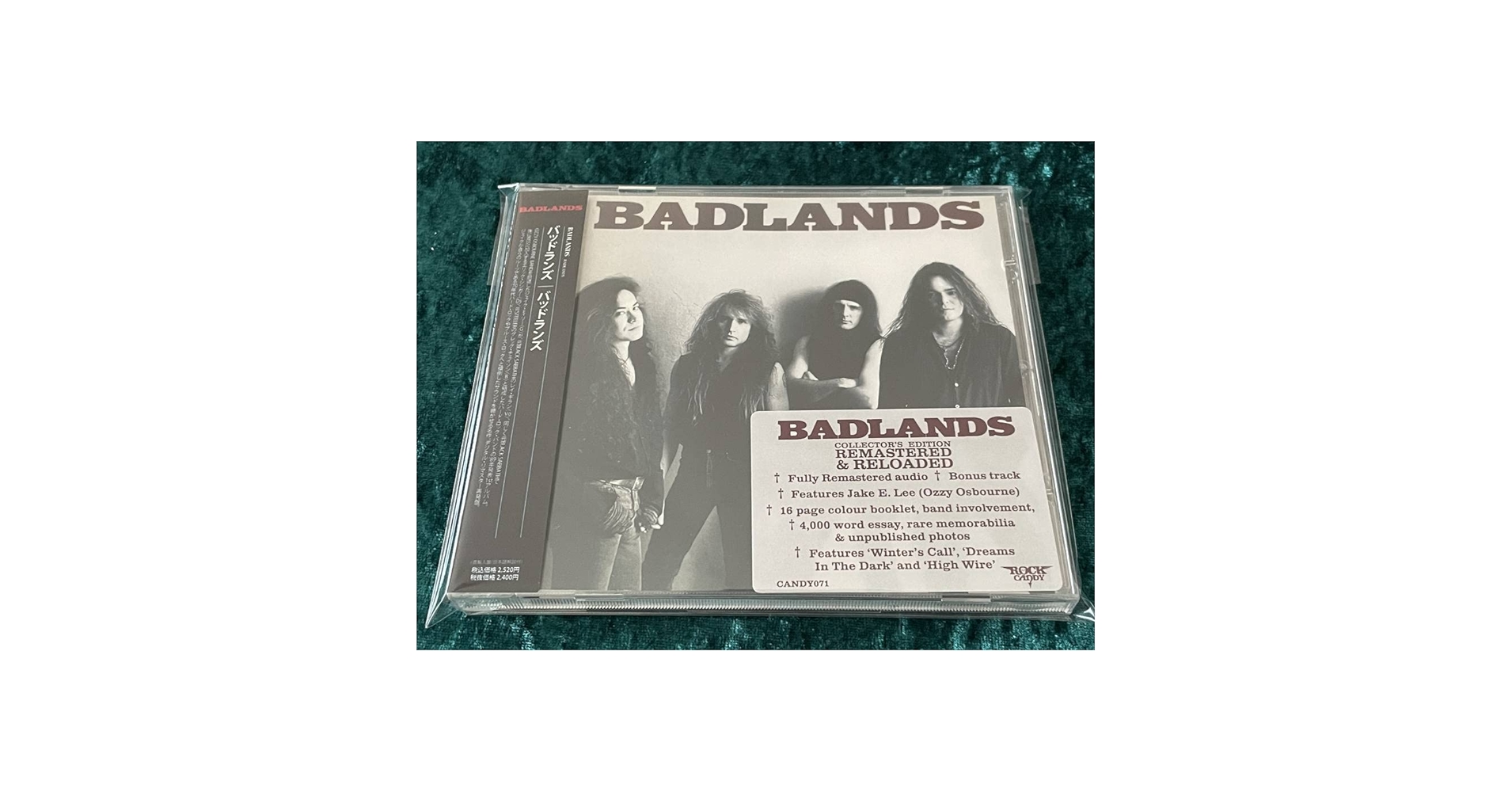 BADLANDS リマスター rockcandy Badlands – Badlands – CD (Album, Remastered, Reissue), 2010