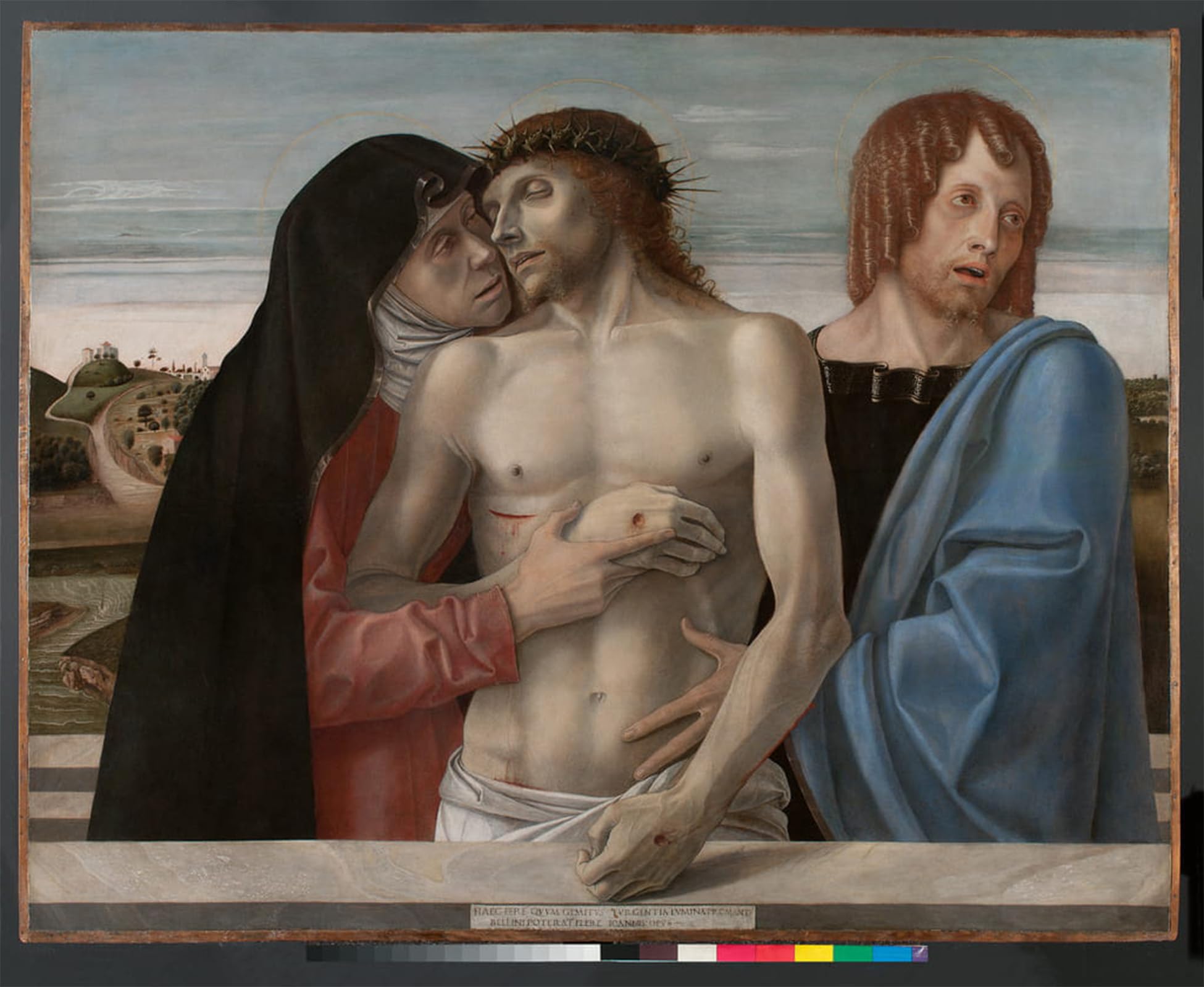 ARTXLXXBN Famous Prints Artwork Pictures Poster Painting Art Pieta by famous artist Artwork Landscape Pictures for Home Decor 60x90cm