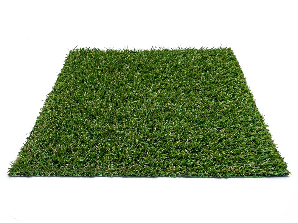 NAOMI Césped Artificial, Altura Total 20mm, 2 x 5 m (10m2), Verde Bitono, Uso Interior y Exterior