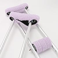 Vista 7 de Almohadillas para muletas – Acolchado para muleta de brazo – Funda de almohada universal acolchada para axilas con mango de antebrazo