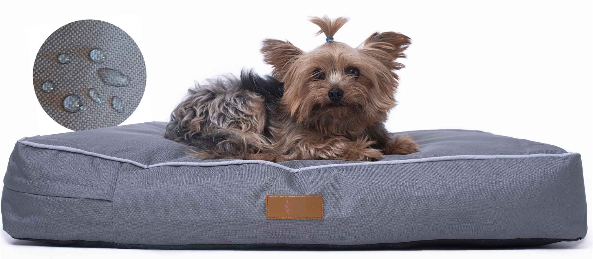 Cama Perros pequeño Impermeable – Cama Perro Pequeño Relleno Máxima Comodidad- Cama Perro Impermeable – Cama Perro Lavable – Duraderas, Cómodas y Antihumedad – Cama Para Perros Pequeños 70x50x12 cm