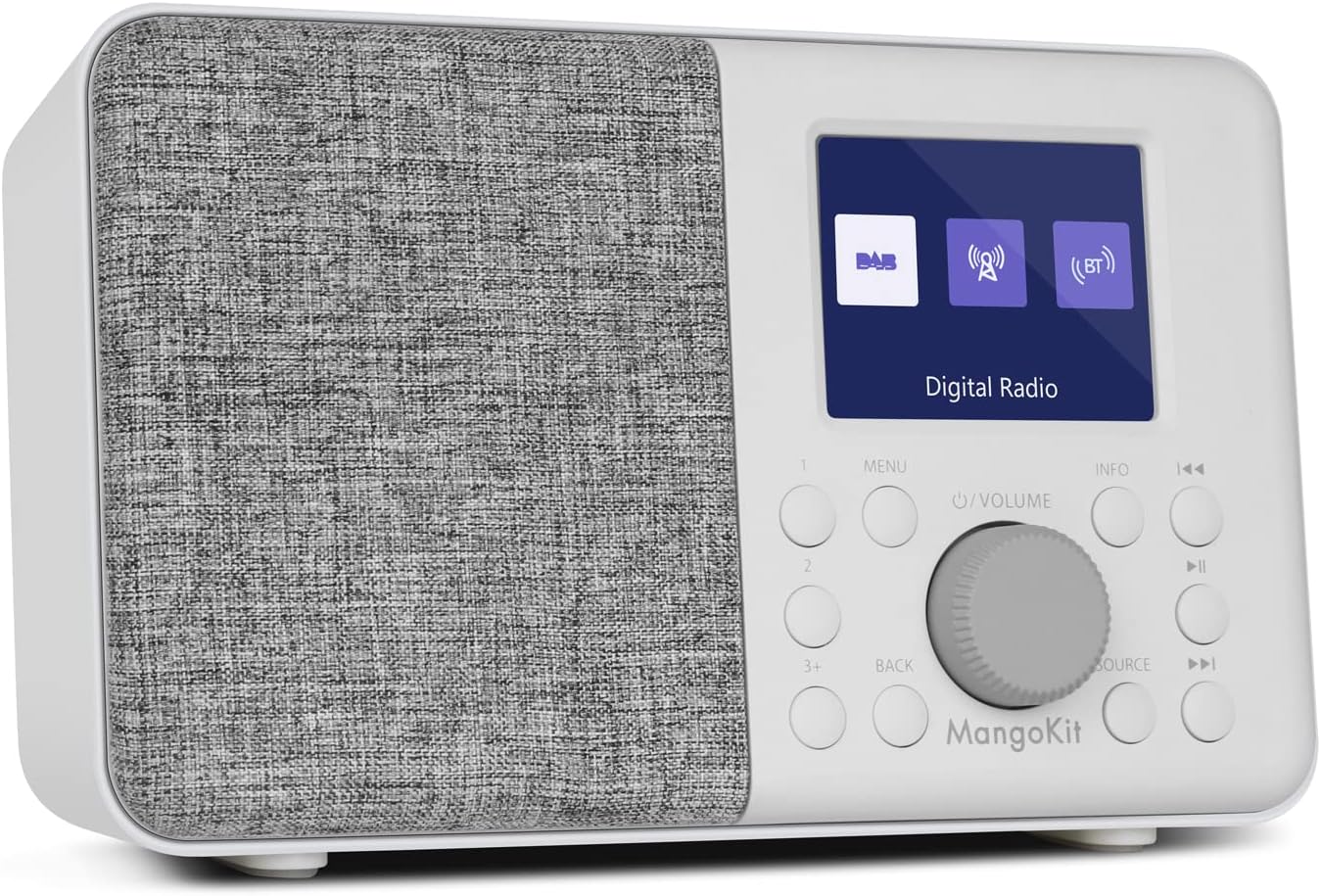 MangoKit MD3 DAB/DAB+ und UKW tragbares Digitalradio, Bluetooth ...