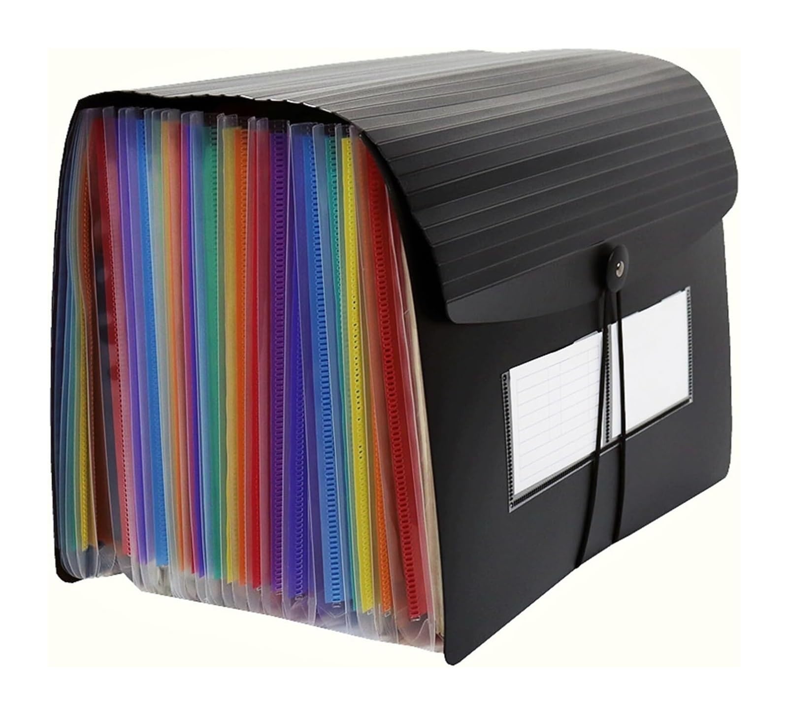 Cartelle di archiviazione a fisarmonica, cartella file espandibile a 26 strati, pacchetto dati A4 con tasche for casa, ufficio e scuola
