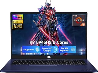 NIMO 17.3" Gaming Laptop Ryzen 9 8945HS 32GB DDR5 1TB SSD Radeon 780M AI PC