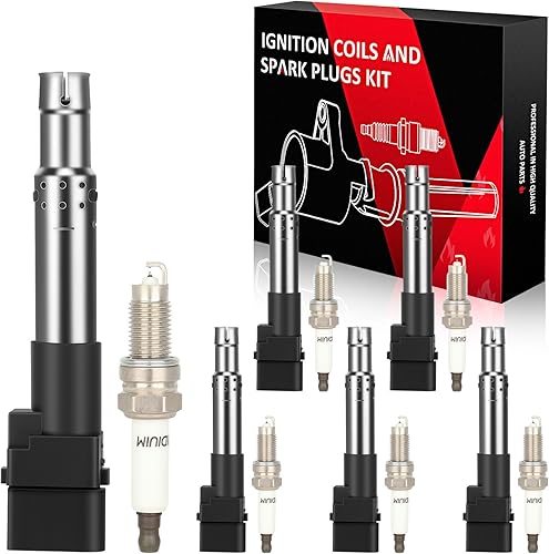 Vista 1716 de ECCPP Bobinas de encendido portátiles de repuesto para automóvil compatibles con Infiniti I30/para Nissan Maxima 3.0L V6 2000-2001 Reemplazo