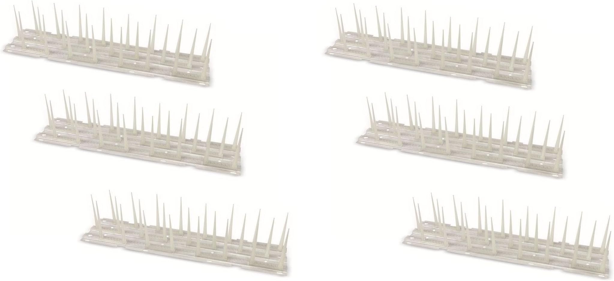 Lifetime Garden 2 x Pack of 3 Plastic Anti Pigeon Seagull Bird Deterrent Wall Fence Spike
