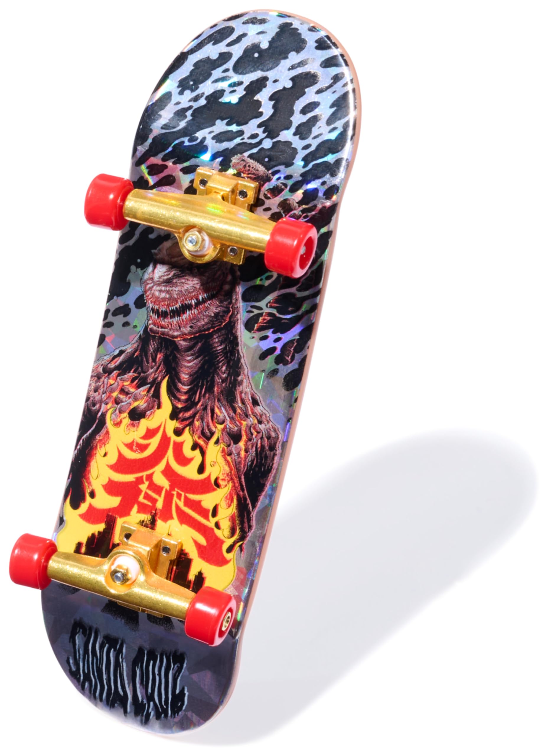 Tech Deck, Godzilla Sk8shop Fingerboard Bonus Pack, Mini Skateboard da Collezione Personalizzabili, Giocattoli per Bambini da 6 Anni in su