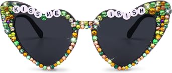 St. Patricks Day Glasses Leprechaun Costume Glasses for Saint Patricks Accessories Party Favor
