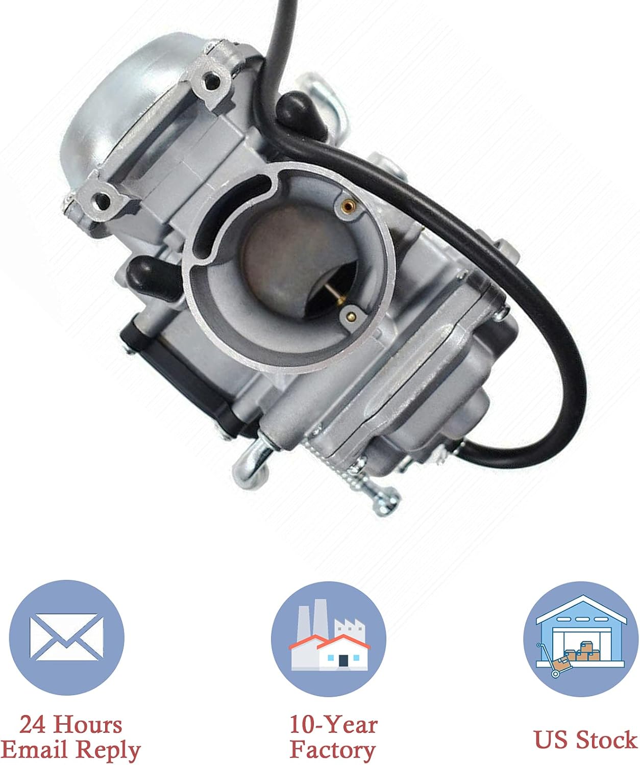 Carburetor for Suzuki Quad Master 500 LTA500 (2000-2001), King Quad 300 LTF300 (1991-1999) ATV Carb 13200-09FA113200-09FB1