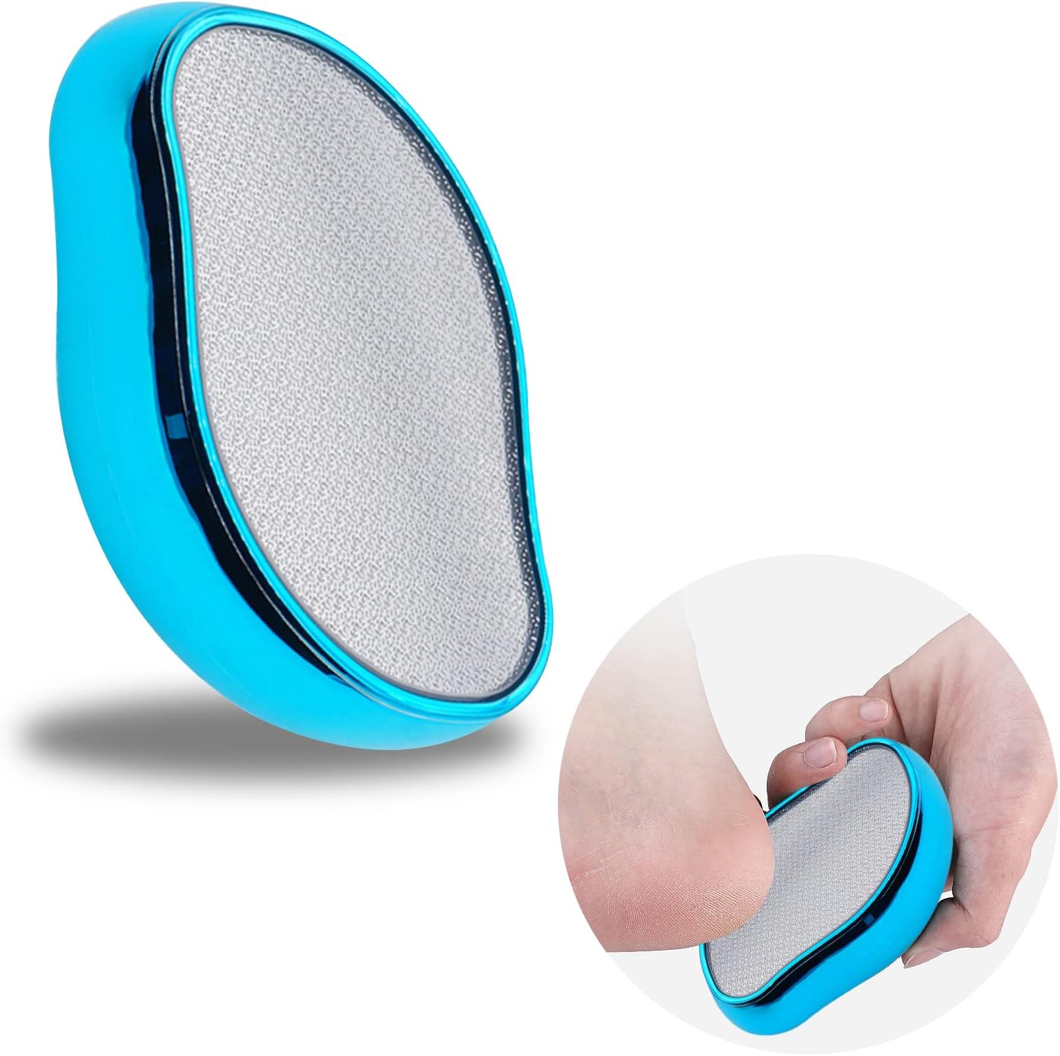 DAYONGNew Invention Nano Glass Foot File,Professional Pedicure Tools for Dead Skin Callus Remover (blue)