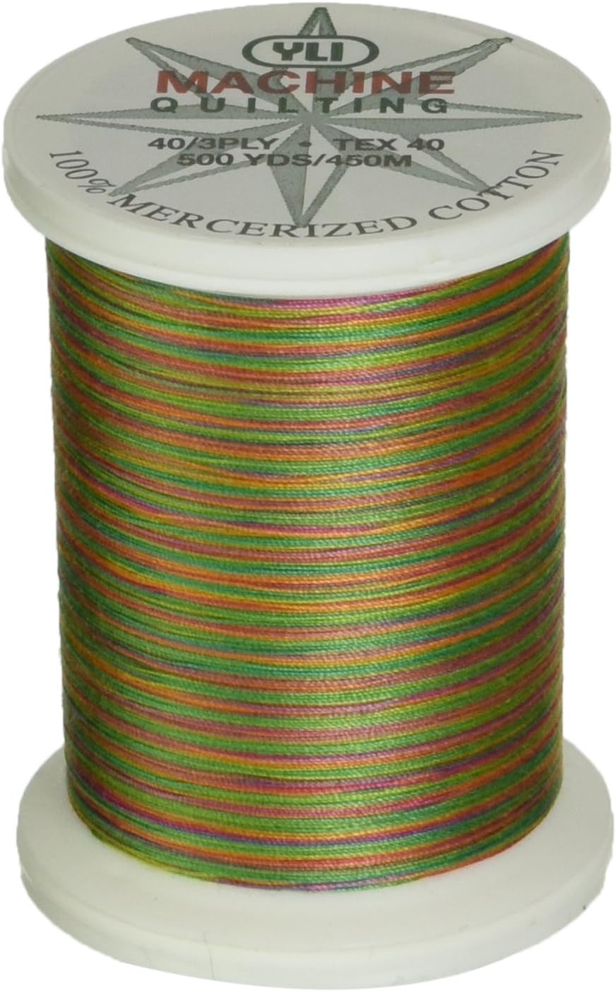 YLI 2443005V 3Ply Machine Cotton Quilting Variegated