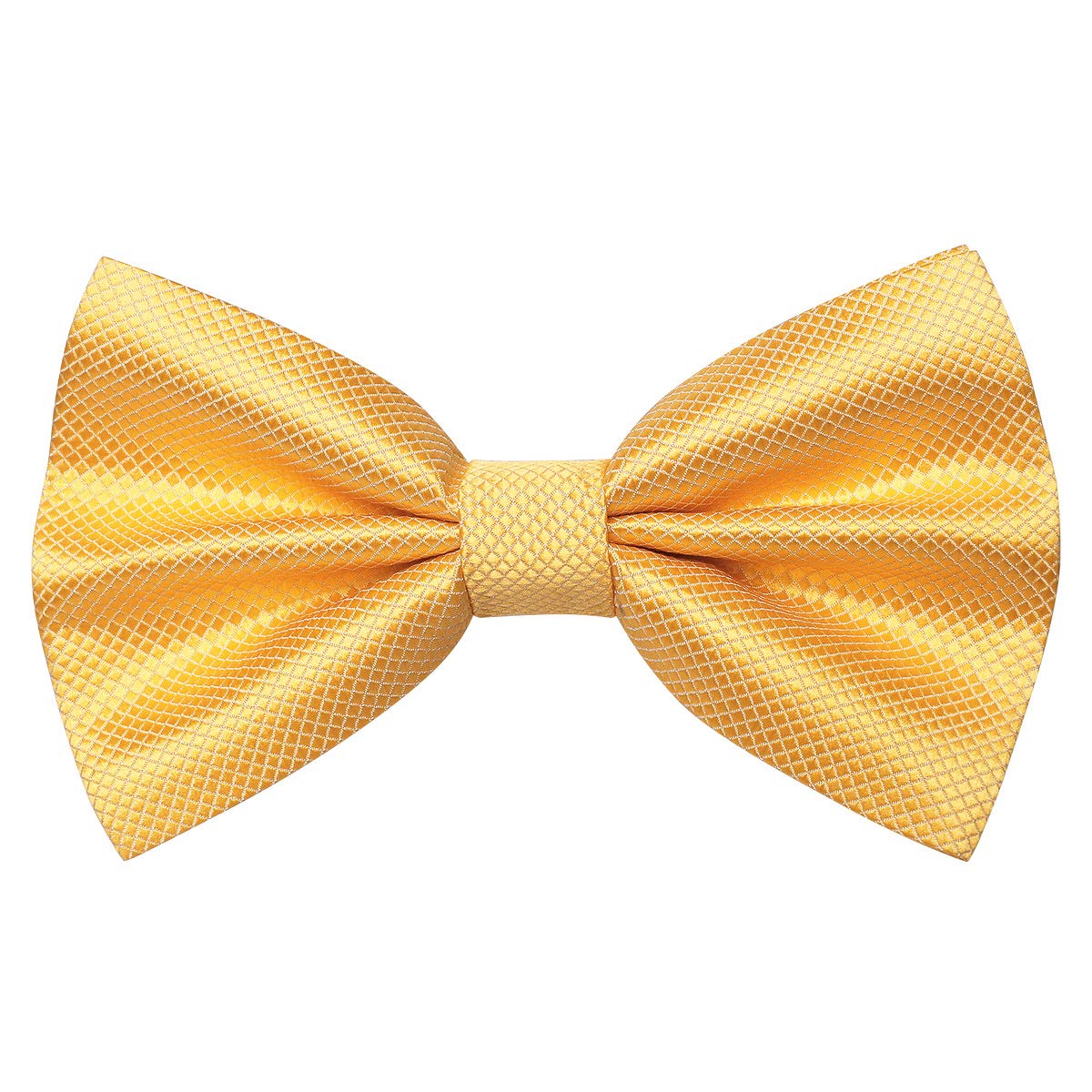 HISDERNMen's Pre-Tied Bow Tie Solid Colour Paisley Bowtie Adjustable Formal Neck Bow Ties for Wedding Party