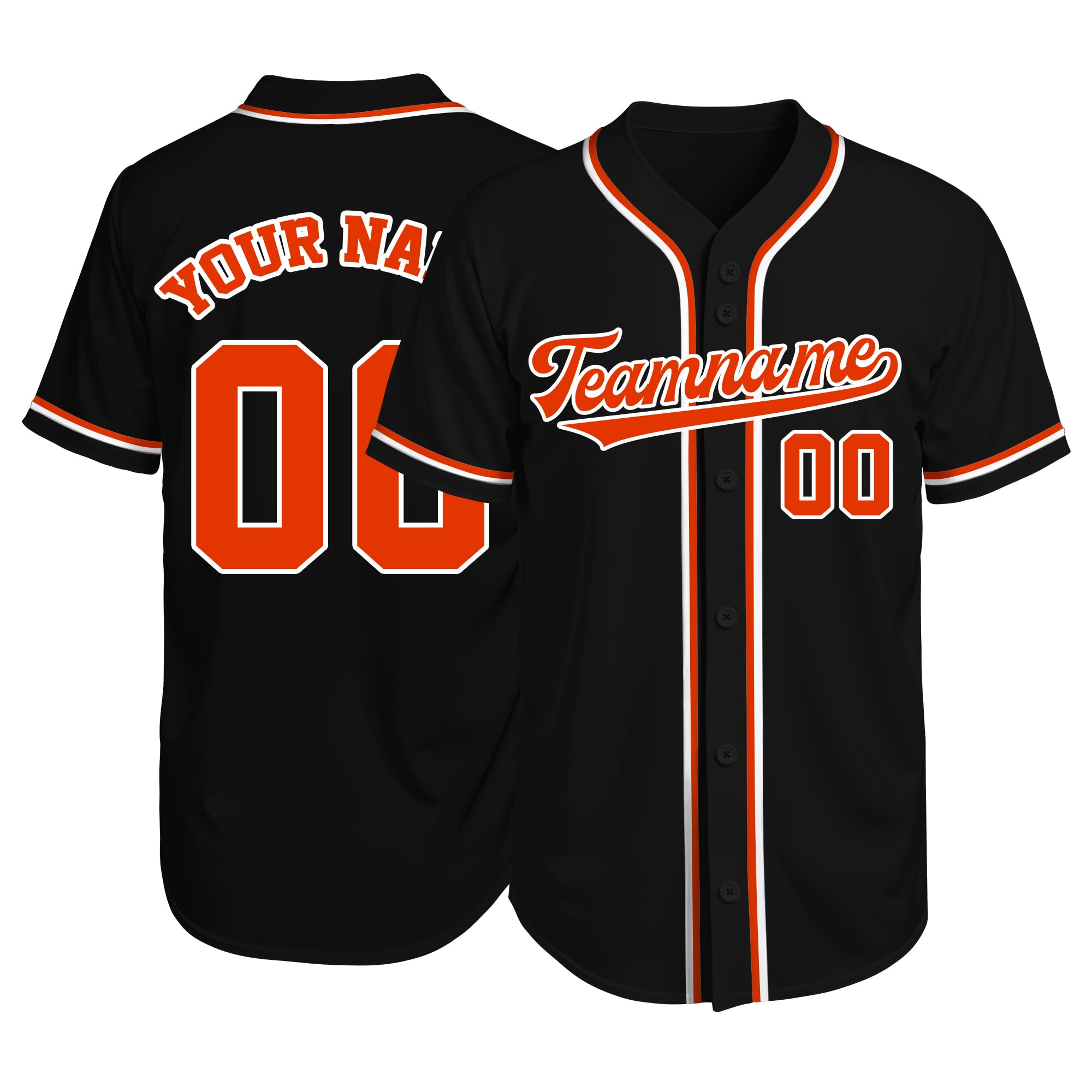 Custom Baseball Jersey Personalized Stitched or Printed Name Number Baseball Shirt Sports Uniform Gifts for Men Women Youth