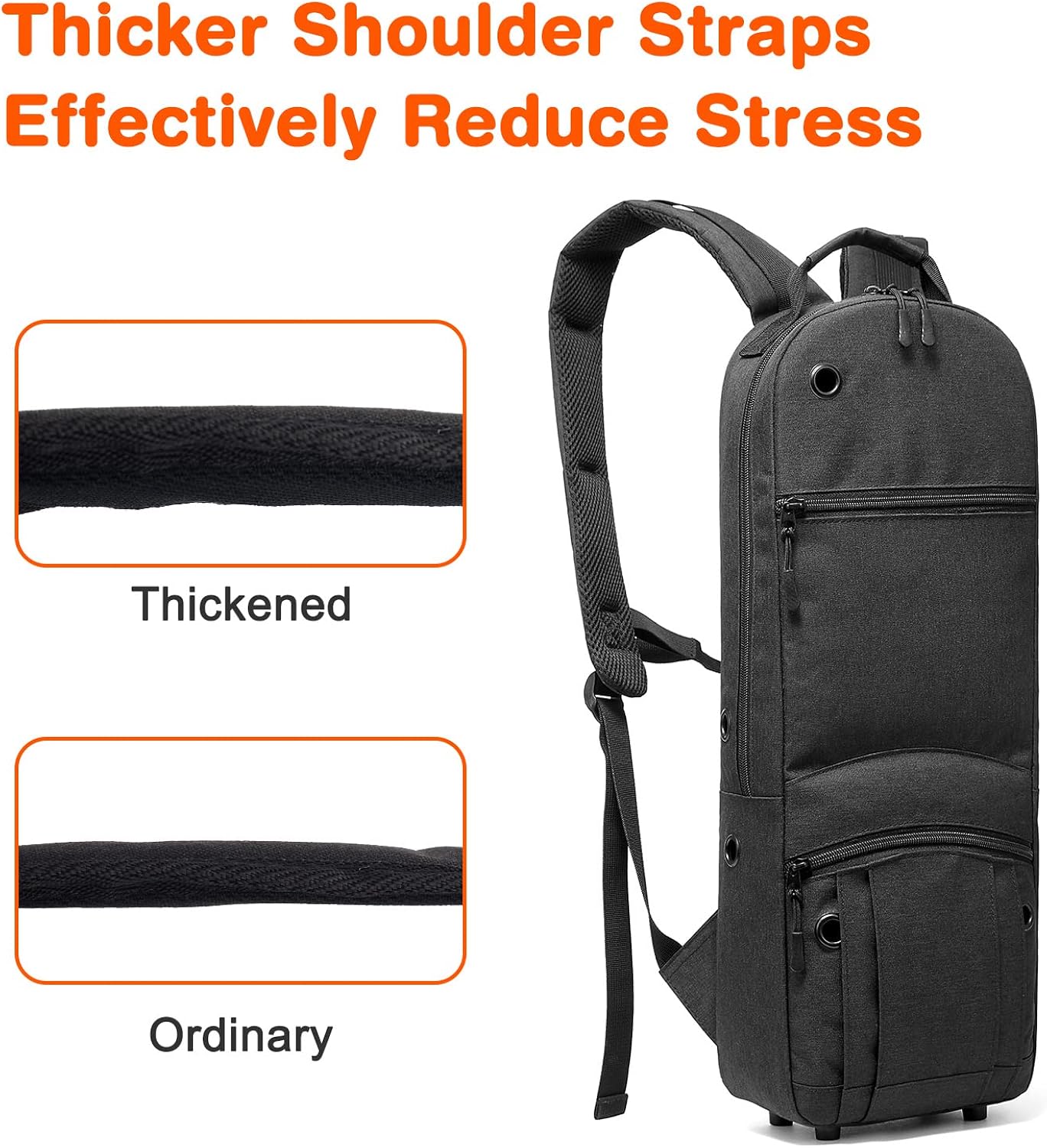 APDTEK Portable Backpack for Oxygen D Tank Oxygen Tank Carrying Bag