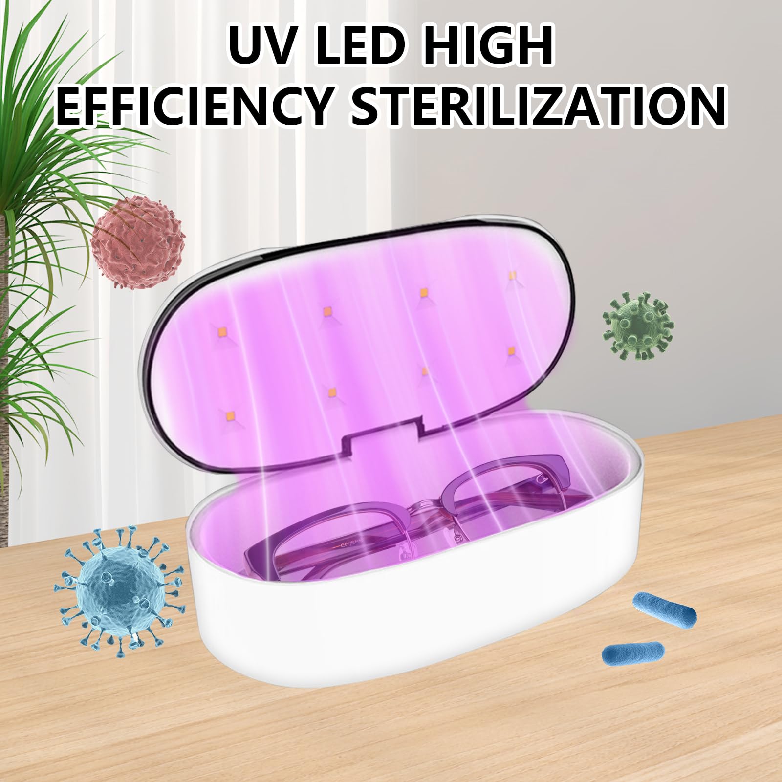 Esterilizador De Uñas Profesional, Esterilizador Uñas Alta Temperatura Uv Ozono Gabinete Desinfección Gabinete De Desinfección UV LED Herramienta Manicura Máquina Desinfección Para Salón De Belleza
