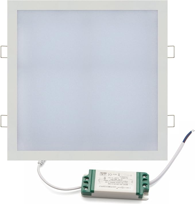 ENERGMiX 24 Watt LED-paneel inbouwlamp inbouwlamp lichtpaneel plafondlamp lamp vierkant 30x30 cm wit daglicht