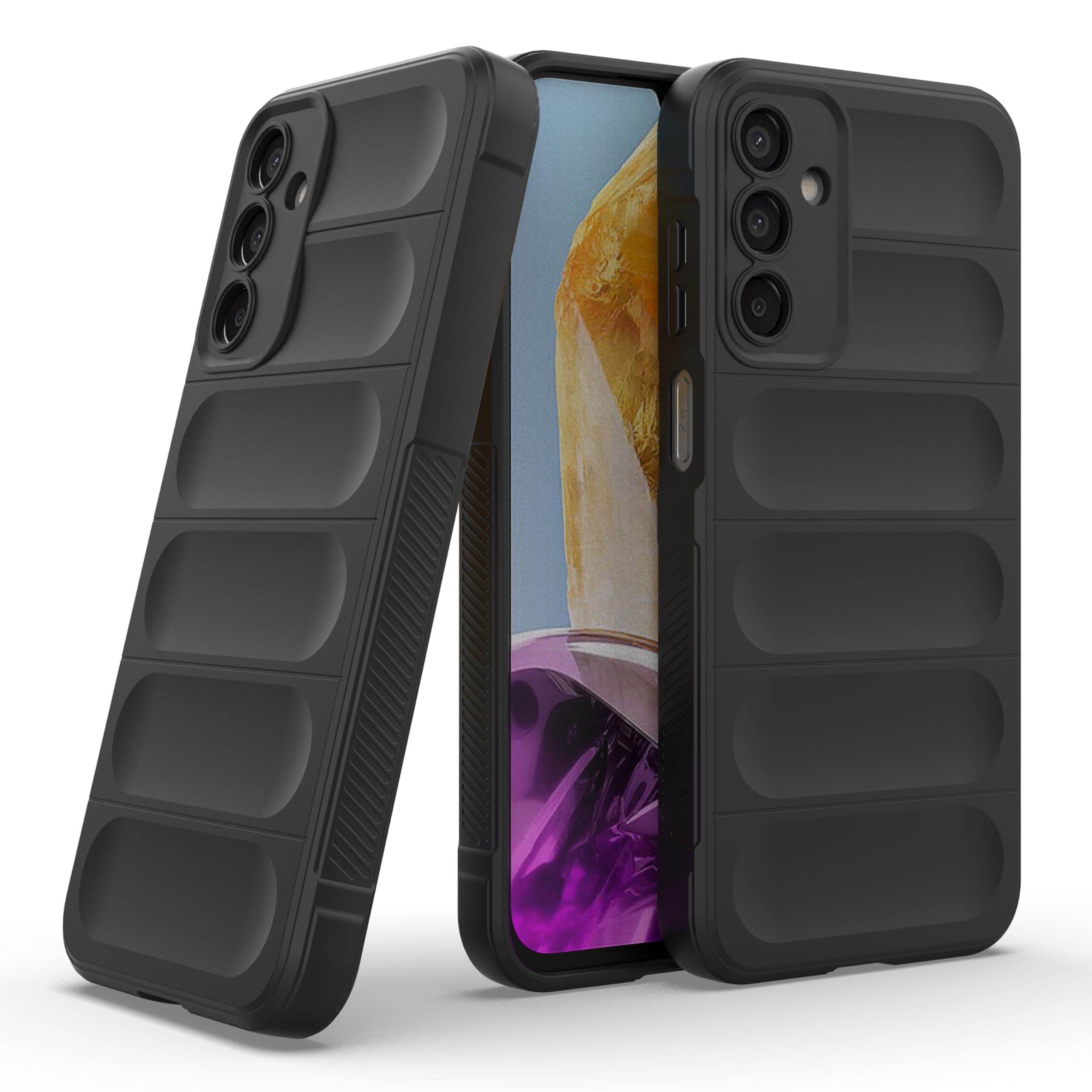 Zapcase Back Case Cover for Samsung Galaxy M15 5G / Samsung Galaxy M15 5G Prime Edition | Compatible for Samsung Galaxy M15 5G / Samsung Galaxy M15 5G Prime Edition Back Case Cover | Black (B0D2DBBMG3) Amazon Price History, Amazon Price Tracker