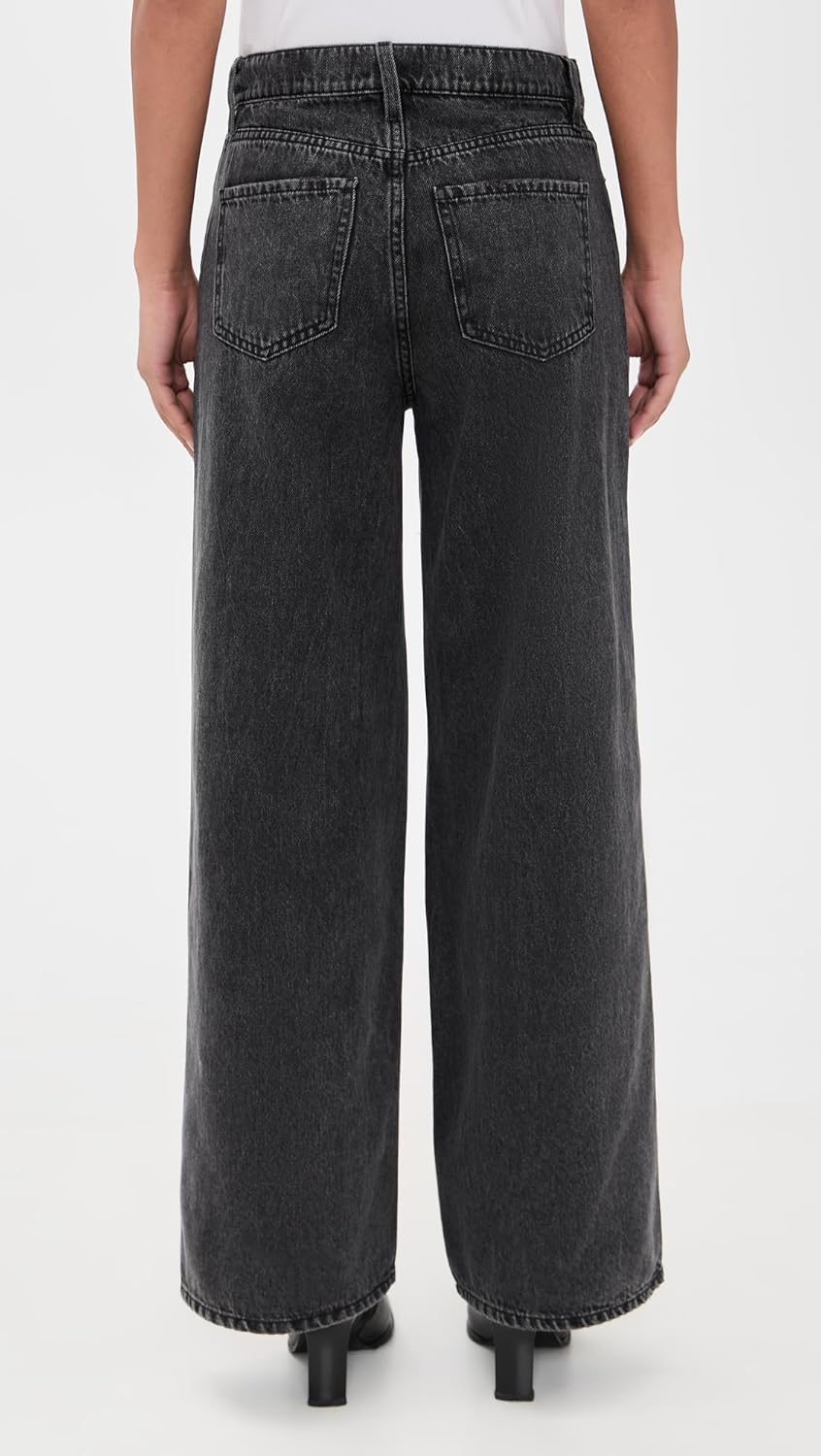 DAZE Women's The Wanderer High Rise Wide Leg Jeans - Image 3