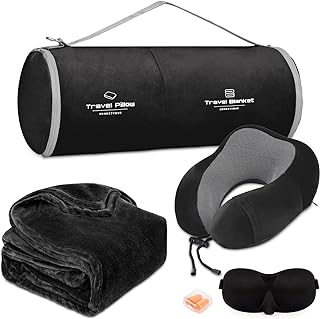 Travel Travel Pillow and Blanket Set 2