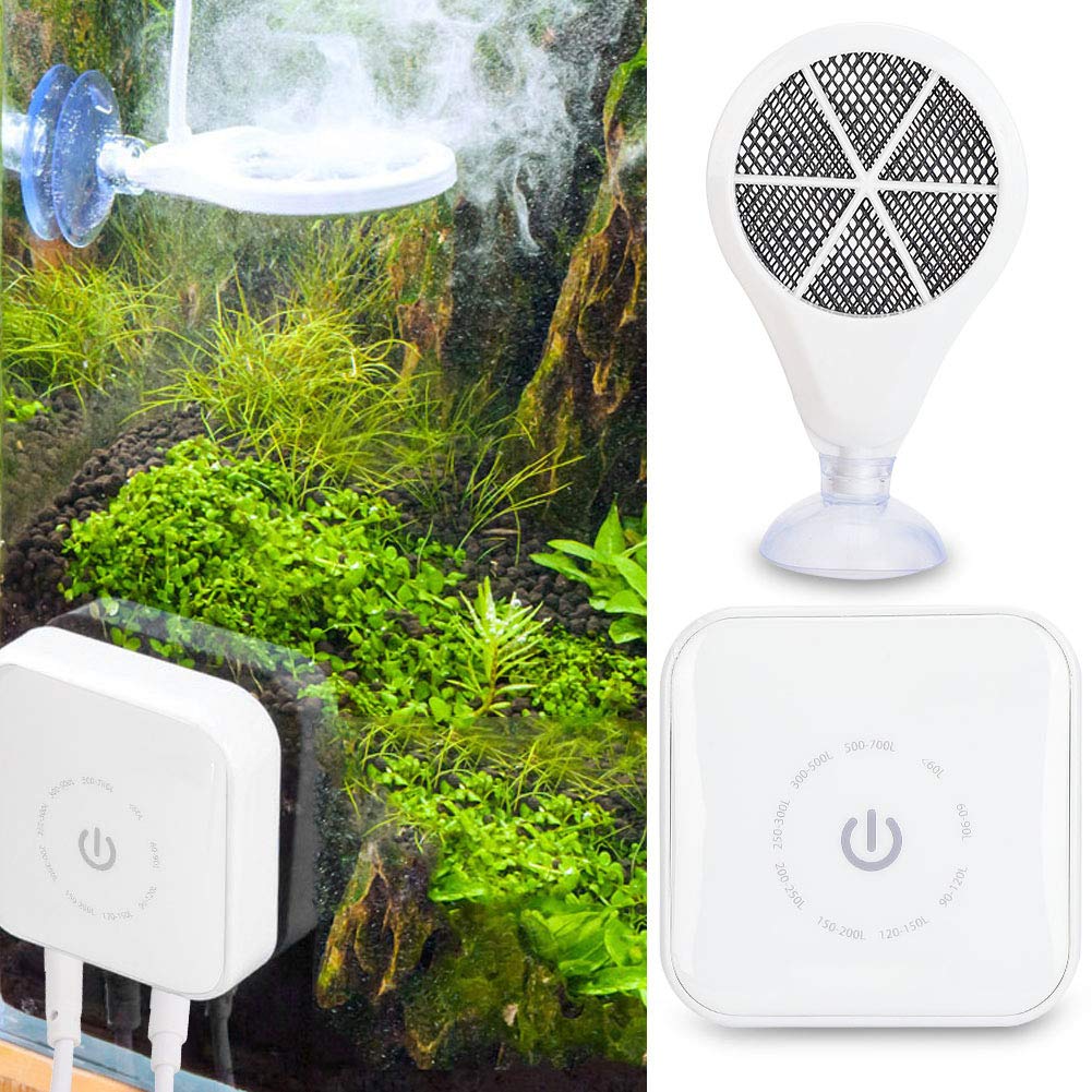Filtro Killer per Acqua Verde, 2 Tipi di Acquario Serbatoio di Pesce elettronico Rimuovi sterilizzatore Sterilizzatore per gamberetti di Pesce vegetale 100-240 v(EU Plug)