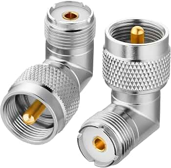 Kit De 4 Adaptadores UHF A N (macho/hembra) – Conectores Coaxiales De 50 Ohmios, Baja Pérdida, Para Antenas Y CCTV