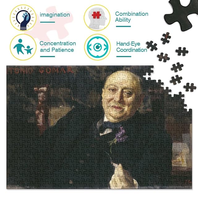 Foto 3 de 7 de Joaquín Sorolla Y Bastida Rompecabezas De Madera, 1000 Piezas Puzzles De Madera, Rompecabezas Imposibles