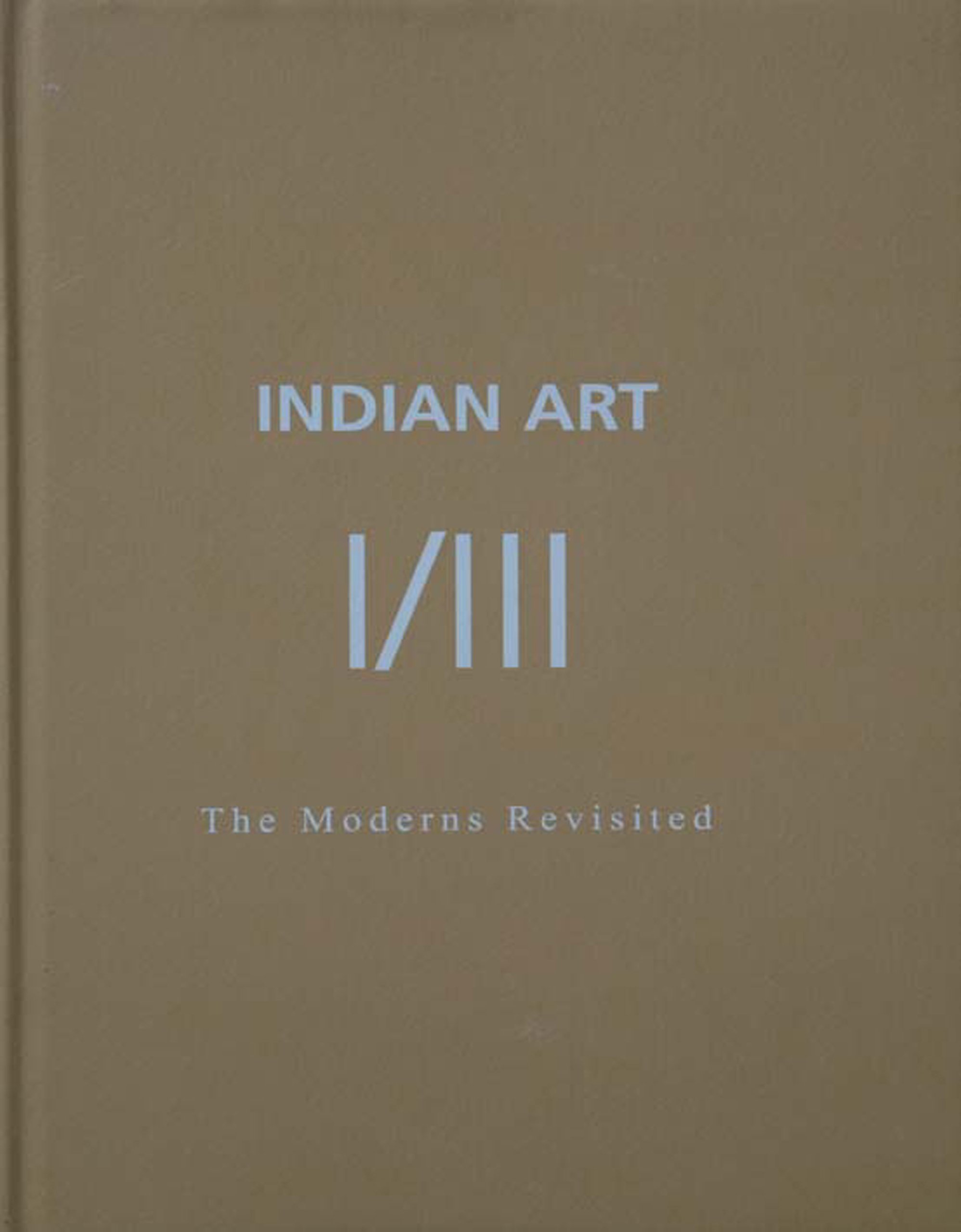 Livre de salon Indian Art Moderns Revisited pour décoration et lecture art