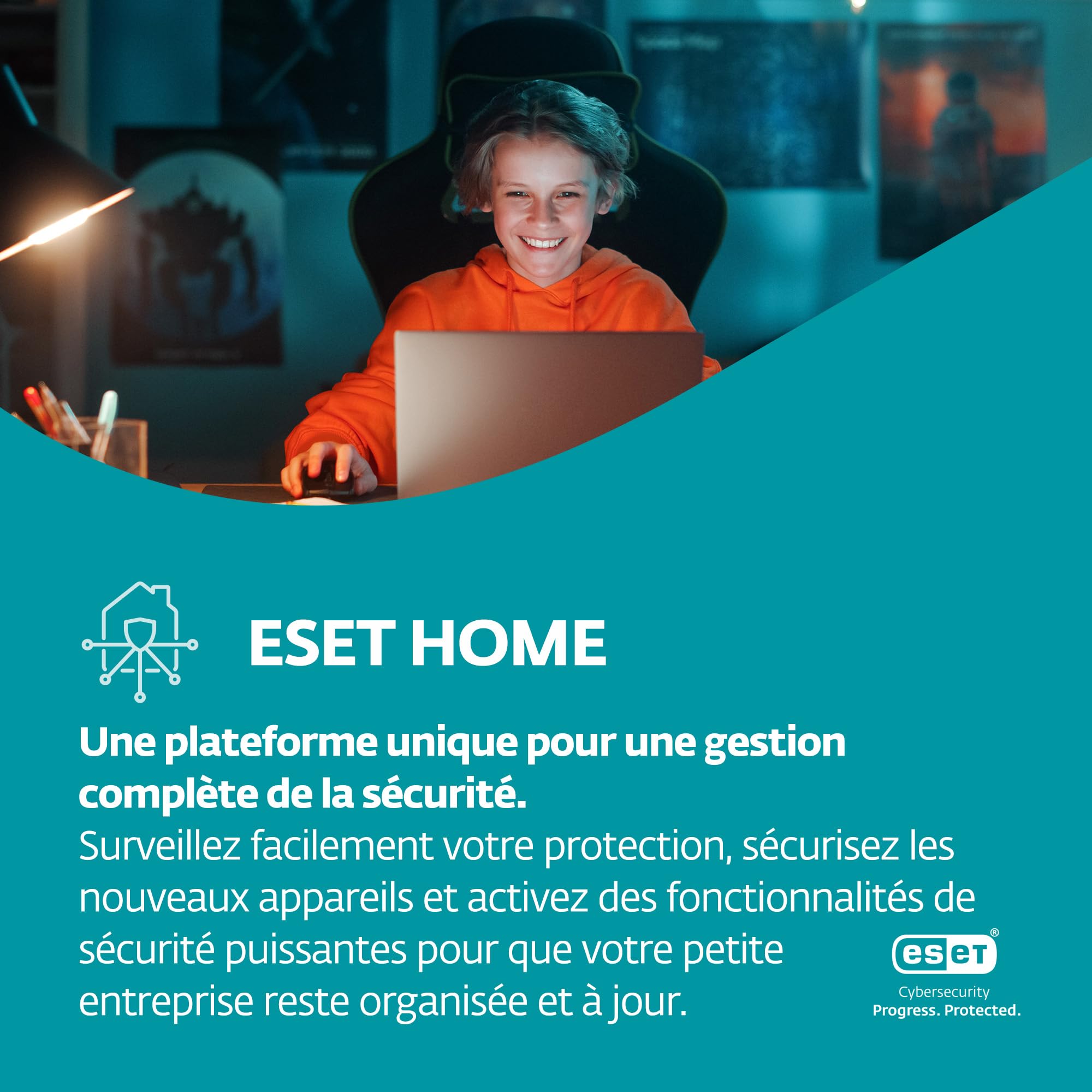 ESET Small Business Security | 10 appareils | 1 an | Antivirus, Banque sécurisée, Ransomware Remediation, VPN, Secure Data, Protection des serveurs | Clé d'activation par e-mail