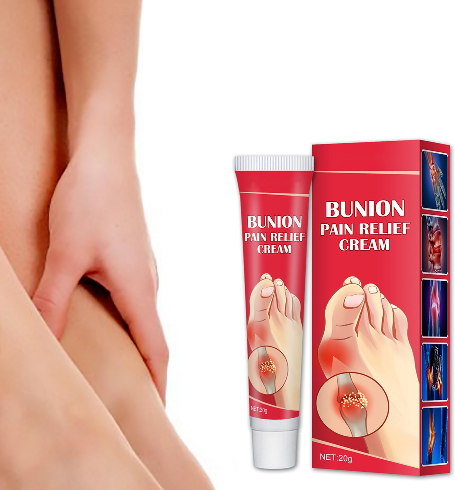 Azonee 20g Ultra Strength Joint Relief Cream, Arthritis Pain Relief Cream, Professional Cream for Neck & Back & Knee Relief, Relieve Pain In The Waist, Legs, Muscles, And Bones