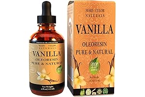 Mary Taylor Naturals Vanilla Oleoresin Oil (4 oz): Pure, Therapeutic Grade Oil...