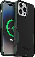 Vista 27 de OtterBox Funda para iPhone 14 Pro Max (solamente) de la serie Commuter - Negro, delgada y resistente, apta para bolsillo, con protección de puerto
