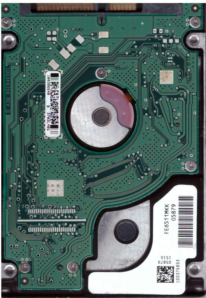 Contrôleur PCB 100398689 seagate ST980811AS électronique