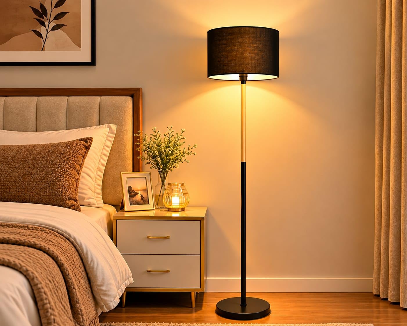 Nordic Creative Floor Lamp, Modern Style, Vertical Corner Lamp, Elegant Bedroom Bedside and Living Room Decor-image-41