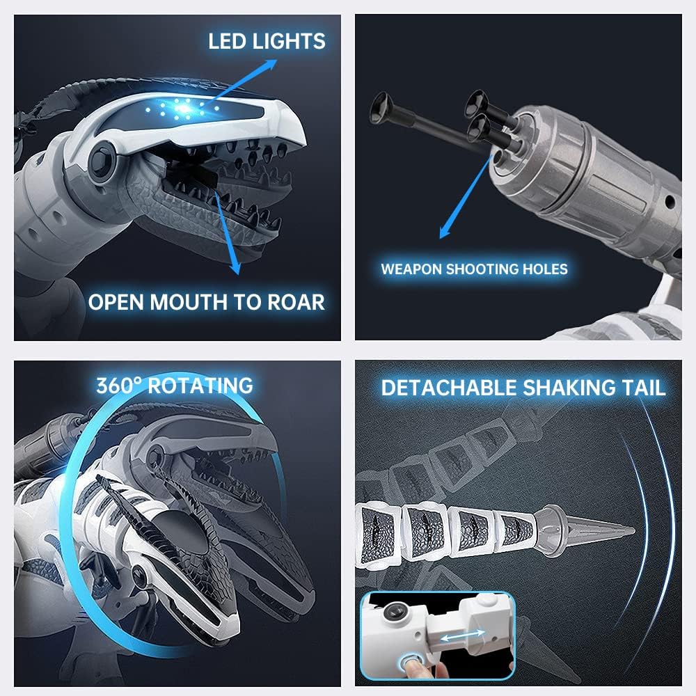 Bеѕt Quаlіtу 🔥 Marstone Remote Control Robot Dinosaur Programmable Interactive RC Dinosaur Cool Toys with Fight Mode, Robotic Dinosaurs with Walking Dancing Analog Sound, Robot Toys for Kids and Boys (Age 3+) 60% оƒƒ Dіѕсоunt Marstone Remote Control Robot Dinosaur Programmable Interactive RC Dinosaur Cool Toys with Fight Mode, Robotic Dinosaurs with Walking Dancing Analog Sound, Robot Toys for Kids and Boys (Age 3+)