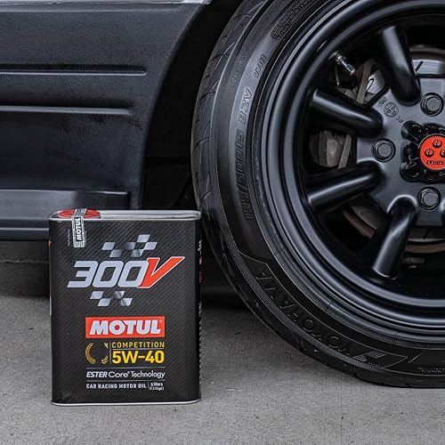 Vista 15 de Motul 110860 300 V 15W-50 competición coche carreras motor aceite aceite completamente sintético motor lubricante 2 litros alto rendimiento 4