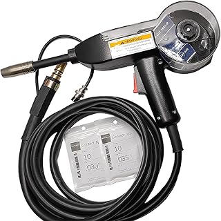 10 ft Aluminum Welding Spool Gun Replacement for MIG Welder Weldpro Eastwood fits Weldpro MIG200GDSV, MIG155GD, MIG210LCD, Eastwood MIG 135, MIG 175, MIG 250, MP250i MIG Welder