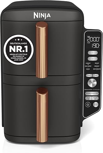 NINJA Double Stack XL Air Fryer 2 Compartiments Verticale… - 1