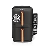 Ninja Double Stack XL Heißluftfritteuse, 2 vertikale Schubladen...
