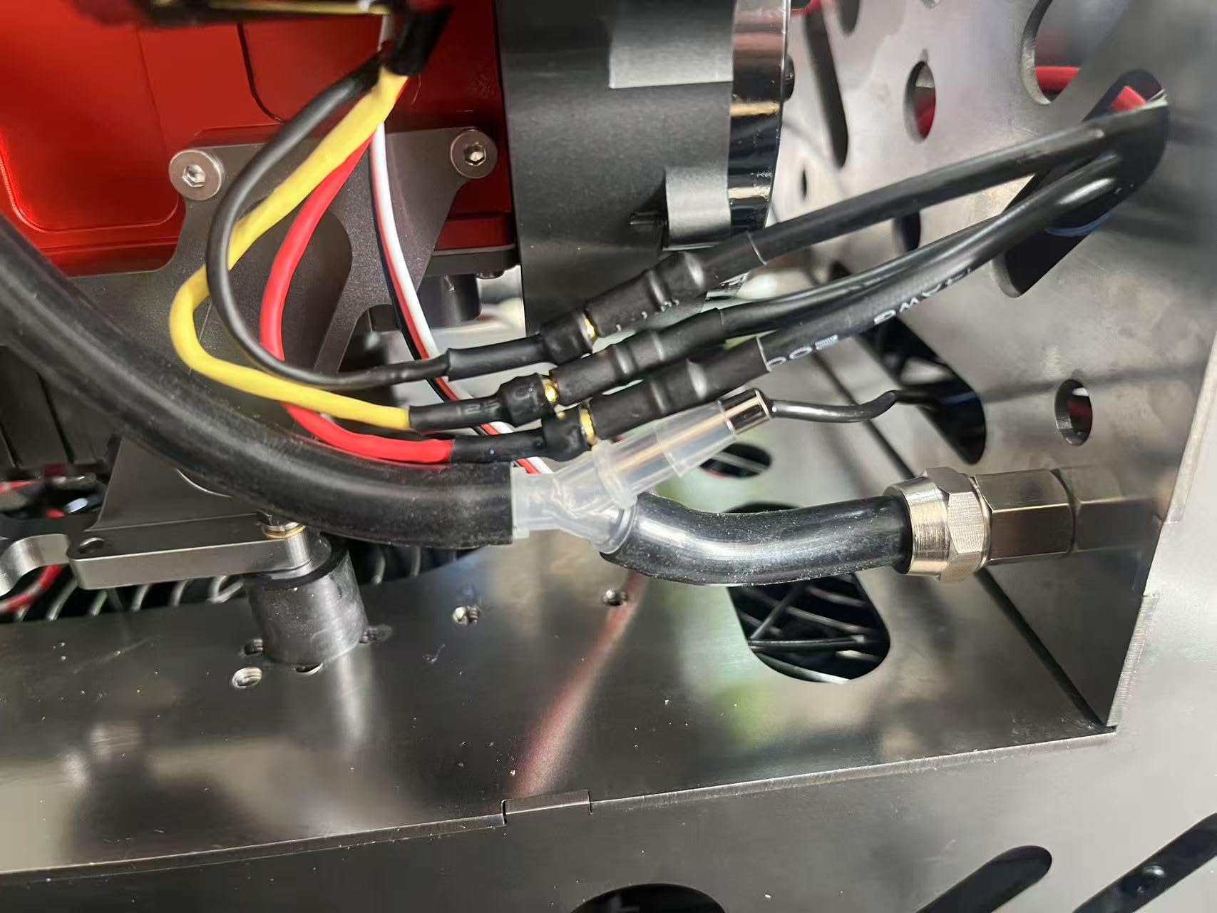 Zintegrowany zestaw podstawowy do GS-V8 Mini zestaw do budowy silnika, Zintegrowany zestaw podstawowy do modelu silnika benzynowego GS-V8, metalowy model silnika spalinowego, edukacyjna